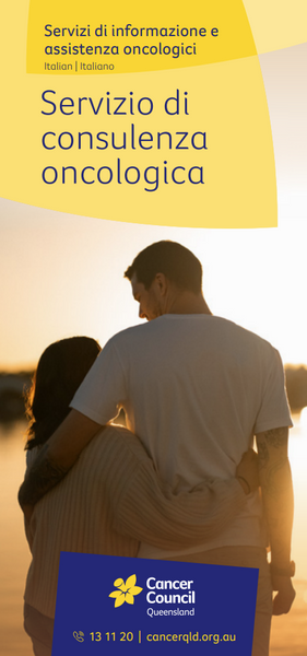Cancer Counselling Brochure (Italian)