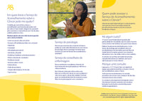 Cancer Counselling Brochure (Portuguese)