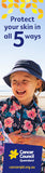 Always Be SunSmart and Avoid Skin Cancer (Bookmark)