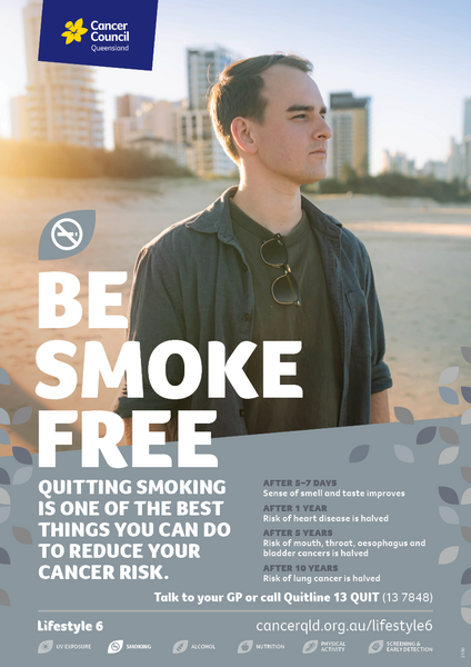 Be Smoke Free - Poster