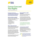 Cancer Care and Your Rights (Digital PDF)