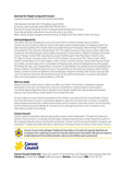 Exercise for People Living with Cancer (PDF Download)