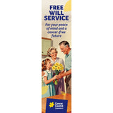 Free Will Service – Bookmark (Retro Design)