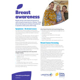 Lifestyle 6 - Breast Cancer Screening - Factsheet (Digital PDF)