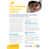 Lifestyle 6 - Sun Protection and Young Children- Factsheet (Digital PDF)