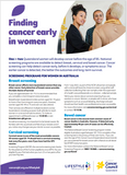 Lifestyle 6 Finding cancer early in women (PDF Download)