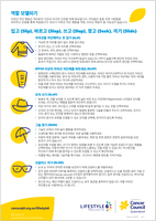 Lifestyle 6 Sun protection and young children (Korean) PDF Download