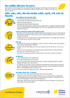 Lifestyle 6 Sun protection and young children (Punjabi) PDF Download