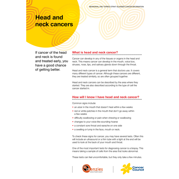 Head and Neck Cancer (PDF Download)