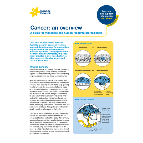 HR:  Cancer an Overview (PDF Download)