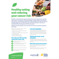 Lifestyle 6 Healthy Eating and Reducing Cancer Risk (PDF Download)